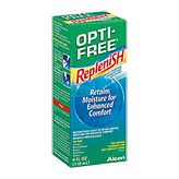 Alcon Opti-Free RepleniSH; multi-purpose disinfecting solution for silicone hydrogel and soft contact lenses Left Picture